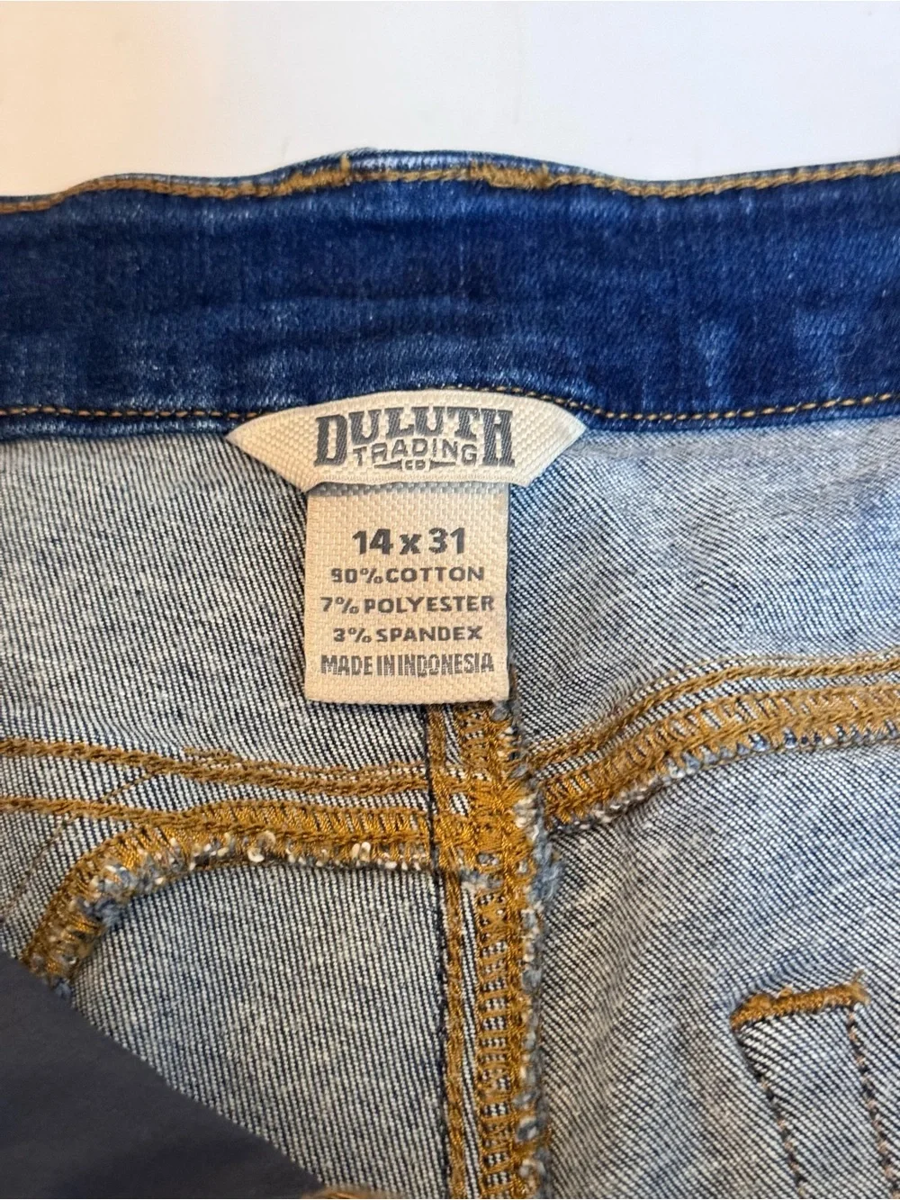Duluth Trading Women Bootcut Jeans 14 Dark Wash Western Cowgirl Ranch Stretch